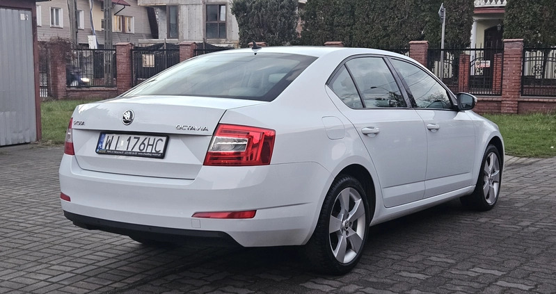 Skoda Octavia cena 42500 przebieg: 280000, rok produkcji 2016 z Warszawa małe 121